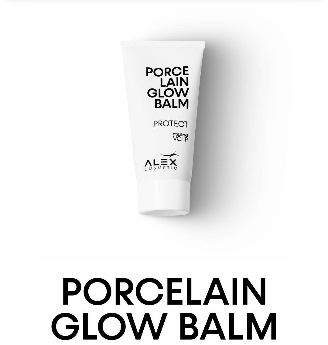 PORCELAIN GLOW BALM
Porzellancreme für einen hellen, ebenmäßigen Teint